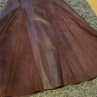 Kotimainen Meiker Lady vintage Nahkahame / Hame nahkaa 38 - pikkukuva 2