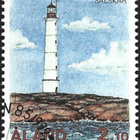 Åland 1992 ÅV 1 Majakoita Sälskär EP leima Lape 058 - pikkukuva 1