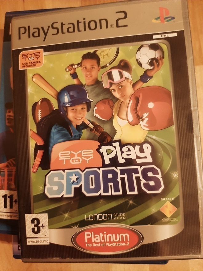 PS2 Eyetoy Play Sports CIB