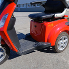 Kontio Motors kolmipyöräinen sähköskootteri punainen - pikkukuva 1
