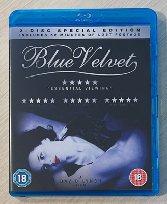 David Lynch: BLUE VELVET (1986) 2 levyn Special Edition