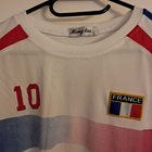 Hong Tai France jalkapallopaita L valkoinen - pikkukuva 2