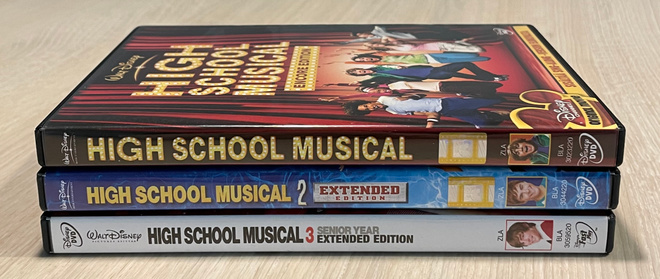 High School Musical Trilogia (3DVD)