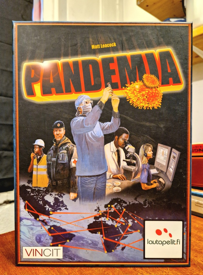 Pandemia Lautapeli. Se ensimmäinen versio 2008