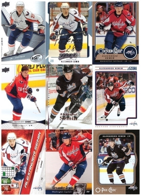 9 x ALEXANDER SEMIN Washington Capitals