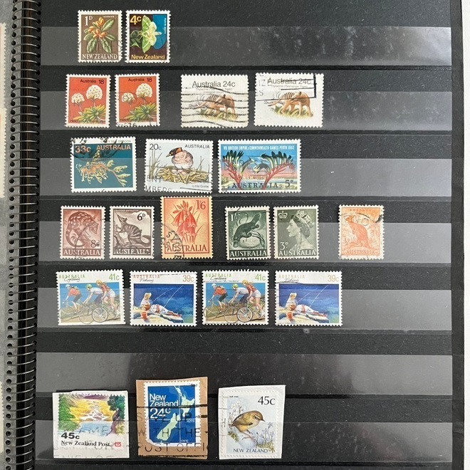 Postimerkit - Australia & Uusi-Seelanti