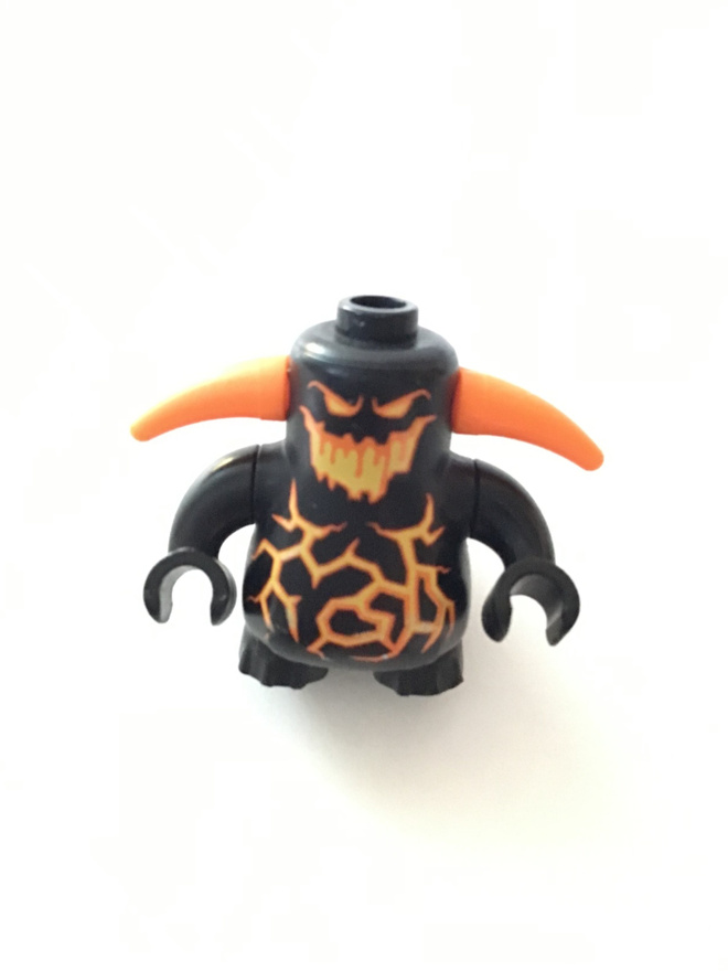 Lego minifiguuri - Nexo Knights, Scurrier - Black