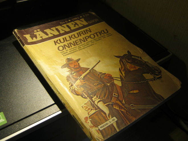 Lännensarja 6/1982 Kulkurin onnenpotku