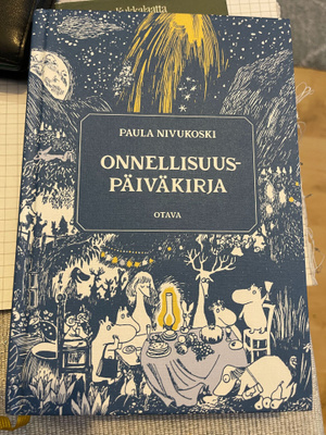 Onnellisuus päiväkirja MUUMI Paula Nivuskoski RARE