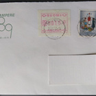 Tampere 7 / Postipankki -leima kirjeellä 1990, kulk. - pikkukuva 1