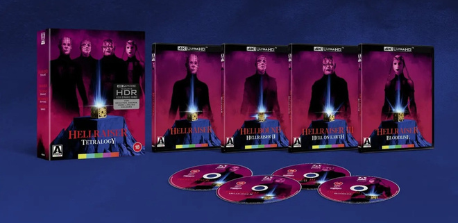Hellraiser - Tetralogy (4K Ultra HD) UUSI