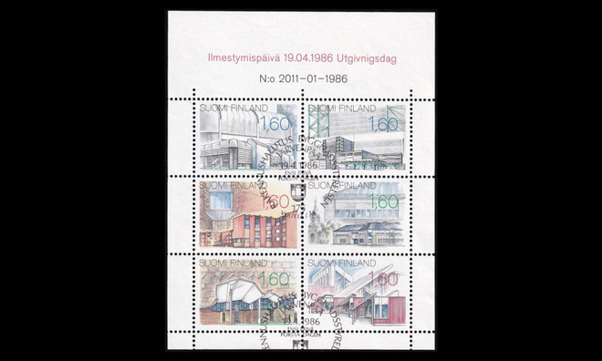 984-9hb o Uutta arkkitehtuuria vihkonlehti EPL (1986)