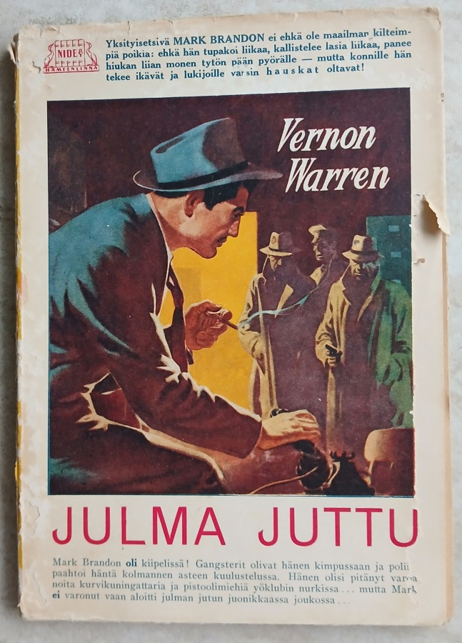 Vernon Warren Julma juttu,1958