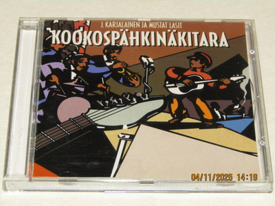*CD* J.KARJALAINEN JA MUSTAT LASIT Kookospähkinäkitara