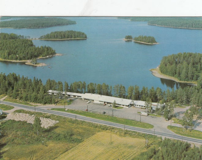 Luumäki motelli  ilmakuva  ,  b15