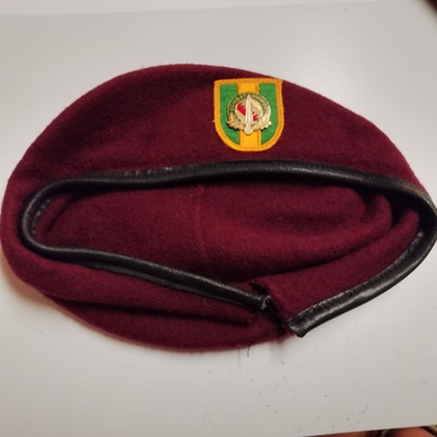 USA laskuvarjo baretti