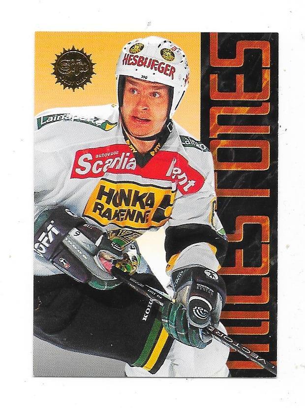 1995-96 Sisu Milestones #187 Reijo Mikkolainen , Ilves