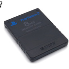 Aito Sony PS2-muistikortti | Musta - pikkukuva 1