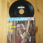 Fats Domino – I Want You To Know 7" ps 1957 Rock'n'Roll - pikkukuva 1