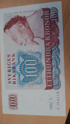Ruotsi 100 kr 1982