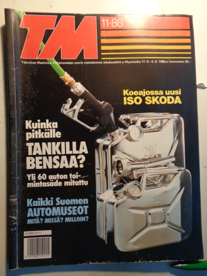 Tekniikan Maailma Nro 11/1986 (20.6)