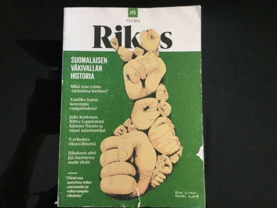 HS-TEEMA. 4/2022. RIKOS-SUOMALAISEN VÄKIVALLAN HISTORIA.