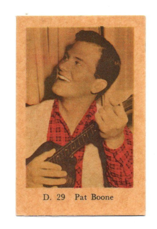 Purkkakuva D n:o 29 PAT BOONE
