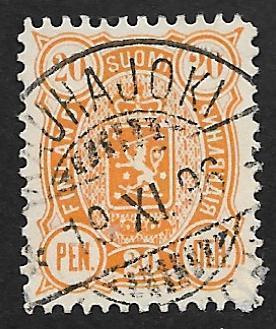 Kolmilukuiset 20p 1889 (LAPE 30A) O