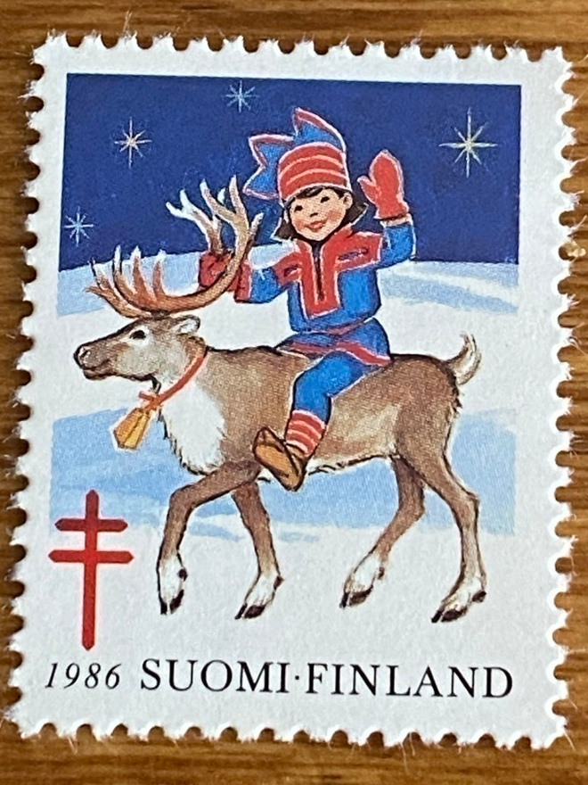JOULUMERKKI PORO JA TONTTU**