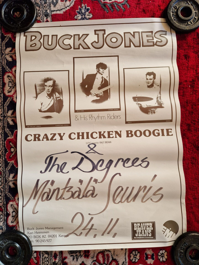 Buck Jones & His Rhythm Riders 10 . Keikkajuliste