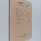 Mark Aronoff : Language journal of the linguistic society... - pikkukuva 1