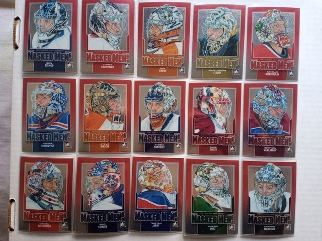2013-14 Between The Pipes Masked Men alk. 2€ kpl