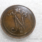 10 penniä 1910 kulkematon , tasaisesti patinoitunut . - pikkukuva 4