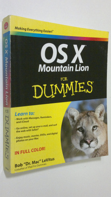 Bob LeVitus : OS X Mountain Lion For Dummies