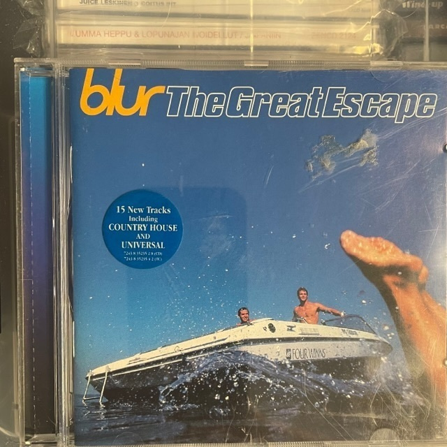 BLUR - The Great Escape cd (originaali)