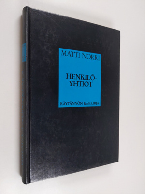 Matti Norri : Henkilöyhtiöt