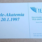 Tele-Akatemia puhelukortti 30 mk 1997 - pikkukuva 2