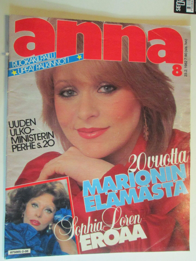 ANNA LEHTI 8 / 1982 SISÄLLYSLUETTELO KUVA 2 JA 3