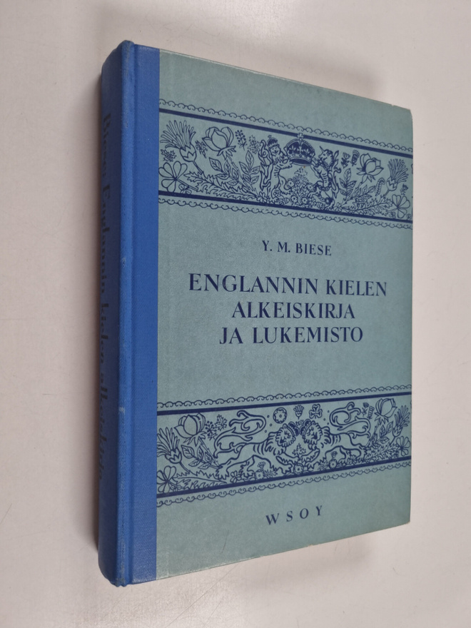Y. M. Biese : Englannin kielen alkeiskirja ja lukemisto