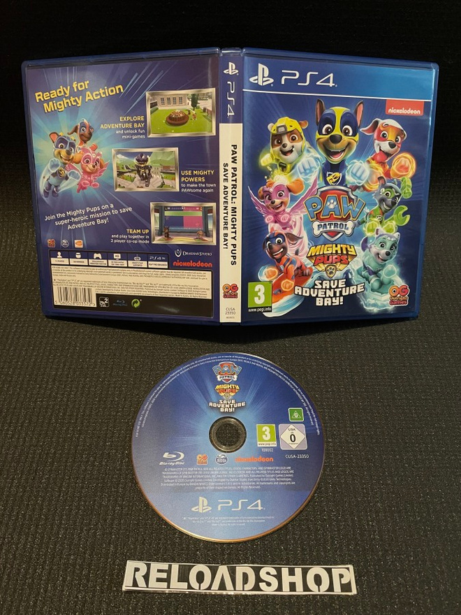 Paw Patrol Mighty Pups Save Adventure Bay PS4