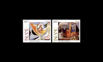 Islanti 864-5 ** Maalauksia (1997)