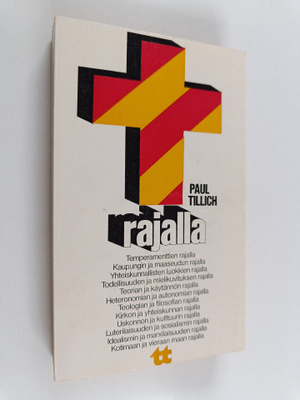 Paul Tillich : Rajalla : valikoima Paul Tillichin teoksista