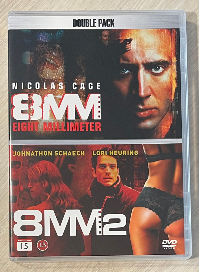 8 mm (1999) & 8 mm 2 (2005) 2DVD