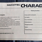 Daihatsu Charade omistajan käsikirja - pikkukuva 2