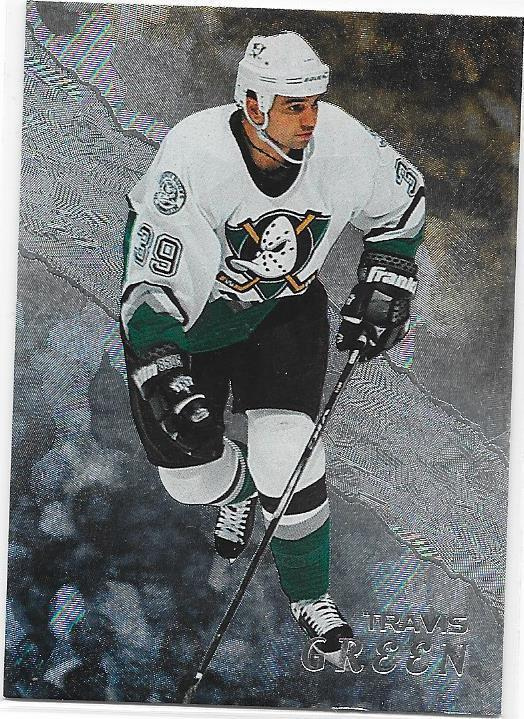 1998-99 Be A Player #155 Travis Green Anaheim Mighty Ducks