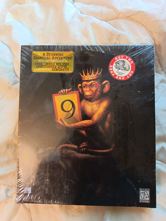 9: The Last Resort 1996 Big Box PC Game SEALED Mark Ryden