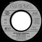 Jermaine Jackson :  Do What You Do   -  7" - pikkukuva 2