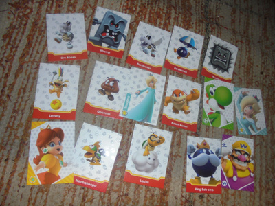 Keräilykortit Super-Mario