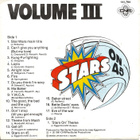 STARS ON 45: Volume III 7"kk - pikkukuva 2