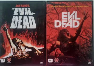 EVIL DEAD & EVIL DEAD (2013)DVD